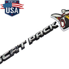 3D Metal Rear Spoiler Super Angry Bee Emblem Badge Sticker Fit For SCAT PACK BEE picture