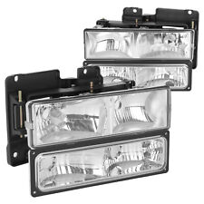 For Chevy C/K C10 1500 2500 1988 1989 1990 1991 1992 1993 Headlights Assembly picture