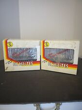 KC Hilites Pair Vintage Fog Lights Clear Fluted Halogen NOS In Original Box picture