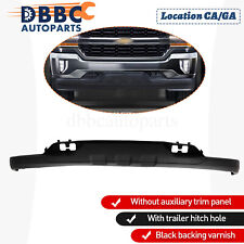 Front Bumper Valance For 2016-2019 Silverado 1500  W/ Tow Hook Holes W/O Z71 picture