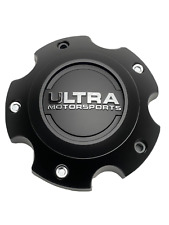 Ultra Motorsports Matte Black Wheel Center Cap 89-9750 C812201 picture