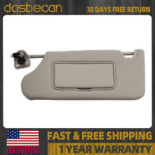 Gray Left Driver Side Sun Visor w/Lights For Nissan Altima 2013-2018 96401-3TA2A picture