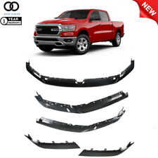 Black Replacement Front Upper Grille Molding For 2019 2020 2021 2022 Ram 1500 picture