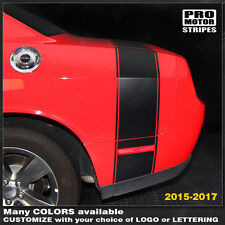 Dodge Challenger 2008-2023 Super Bee Style Rear Stripes Decals (Choose Color) picture