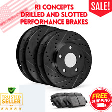 New R1 Concepts Whwh1 54228 R1 E  Line Series Brake Rotor D S Black Ceramic pads picture