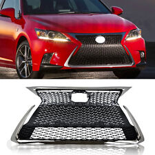 For 2014-2017 Lexus CT200H F-SPORT FRONT BUMPER GRILLE WITH CHROME TRIM MOLDING picture