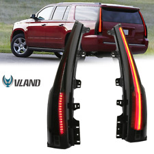Pair Smoked LED Tail Lights For 2015-2020 Chevrolet Tahoe Suburban LS LT 4WD picture