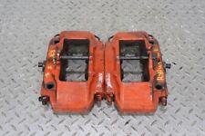 05-12 Porsche 911 997 Pair of LH & RH Rear Brake Calipers (Red) Poor Finish picture