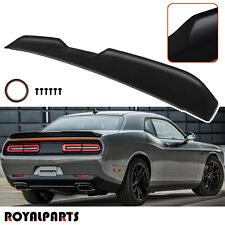 For 2008-2017 Dodge Challenger Matte Black Demon Style Rear Trunk Spoiler Wing picture