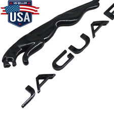 For Jaguar Gloss Black Liftgate Tailgate Emblem Badge Nameplate T2R27585 Decal picture