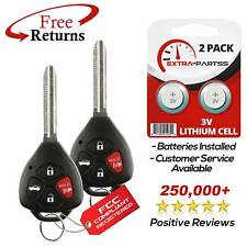 2 For 2007 2008 2009 2010 Toyota Camry Car Remote Keyless Entry Key Fob picture