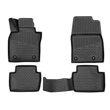 OMAC Floor Mats Liner for Mazda CX-30 2020-2024 Black TPE All-Weather 4 Pcs picture