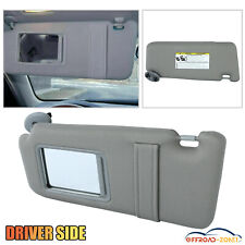 Gray Left Driver Side Sun Visor Sunshade Without Sunroof For Toyota Camry 07-11 picture