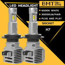 LED Bulb H7 Headlight High Low Beam Conversion Kit CSP 6000K for BMW X3 2004-17 picture
