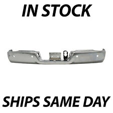 NEW Chrome Steel Rear Bumper Face Bar for 2013-2018 RAM 2500 3500 With Park Ast picture