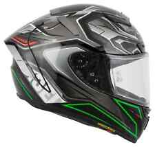 Shoei X-Fourteen Helmet X-14 Aerodyne TC-4 Black/Grey/Green XL picture