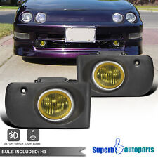 Fits 1994-1997 Acura Integra RS/LS/GS Fog Lights Lamps+Switch picture