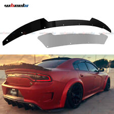 FOR 15-23 DODGE CHARGER SRT HELLCAT V3 REAR SPOILER DECKLID FLAP WICKER BILL picture
