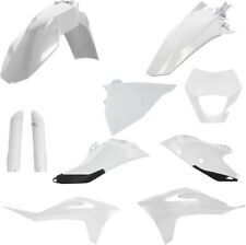Acerbis Full Plastics Kit White/Black #2872811035 Gas Gas EC 300/EC 250 picture