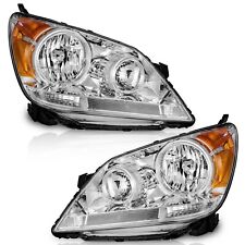 WEELMOTO Headlights For 2005-2007 Honda Odyssey Headlamps Left+Right With Bulbs picture