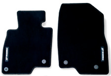 Front Car Floor Mats For Mazda 6 Sedan Velour Waterproof Black Carpet Rugs Liner picture