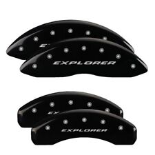 MGP Caliper Covers Set of 4 Black finish Silver Explorer (2012-Up) picture