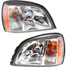 Headlight Assembly Set For 2004 2005 Cadillac DeVille Left and Right With Bulb picture