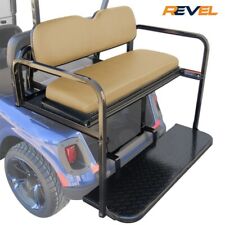 OEM EZGO RXV Golf Cart Stone Rear Flip Seat Kit for 08-24 EZGO RXV Golf Carts picture