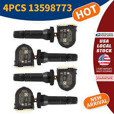 4x 13598773 Tire Pressure Sensor TPMS 433MHz For GMC Buick Chevrolet Sierra picture