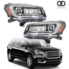 Halogen Headlights Headlamps Assembly For 2013-2016 GMC Acadia Left&Right Sde picture