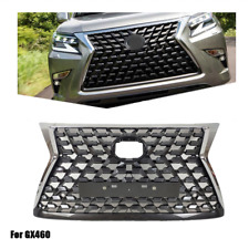 Fits Lexus GX460 2014-2022 Front Upper Grille Chrome Black New Style picture