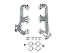 Hooker 8527-1HKR Cast Iron Exhaust Manifolds D-Port Silver Ceramic Coated picture