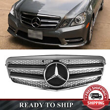 AMG Style Front Grille Grill +Star For Mercedes Benz W212 E250 E350 E550 2010-13 picture