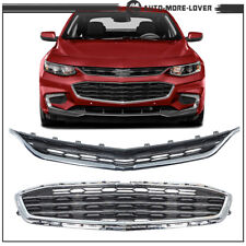 For 2016-2018 Chevrolet Malibu Front Upper & Lower Honeycomb Mesh Bumper Grille picture