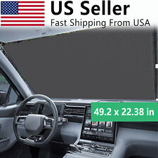 Retractable Car Front Windshield Sun Shade Roller Visor Cover UV Blocker Curtain picture