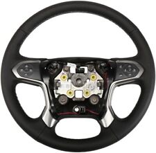 2014-2020 Silverado Suburban Tahoe GM Black Leather Steering Wheel 84483746 picture