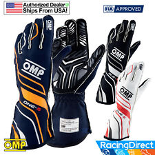 OMP - ONE-S Auto Racing Gloves | SFI/FIA Rated | SFI-5 & FIA8856 Driving Gloves picture