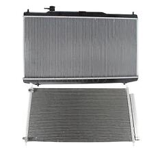 Aluminum Radiator & AC Condenser Cooling 4165 Kit For 2013-2017 Honda Accord picture