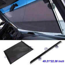 Front Car Retractable Windshield Sun Shade Visor SUV Window Folding Block Cover picture