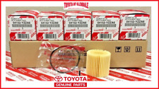 SET OF 5 Genuine OEM ENGINE OIL FILTER 04152-YZZA6 For TOYOTA COROLLA picture