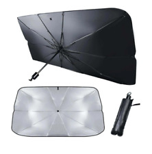 1pc Manual Car Umbrella Car Windshield Sun Shade Umbrella Car Heat Protect Cover picture