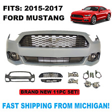 NEW Front Bumper Cover for 2015 2016 2017 Ford Mustang 15 16 17 picture