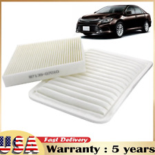 CABIN & AIR FILTER COMBO FOR TOYOTA CAMRY 2.5 2.4L ENGINE 2007-17 (17801-0H050 picture