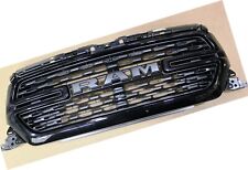 OEM Factory RAM 1500 Grille BLACK CRYSTAL PEARL Front BIG HORN Grill OE Dodge picture