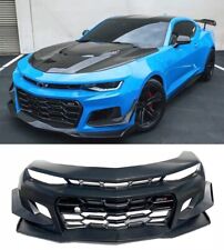 FIT 16-18 Chevrolet Camaro 1LE Style Front Bumper Cover w/ Lip & Grille - PP picture