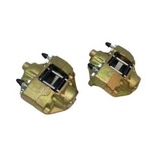 PAIR FRONT BRAKE CALIPER SET 2 PIN WITH BRAKE PADS VW BUG GHIA BUGGY picture