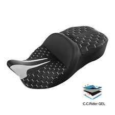 Driver Passenger Gel Seat Fit For Harley Davidson Touring Road Glide King 09-Up picture