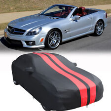 Indoor Stain Stretch Full Car Cover UV Dust Proof For Mercedes-Benz SL63 550 AMG picture