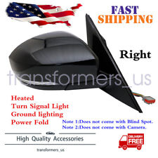 BLACK RIGHT PASSENGER MIRROR FITS FOR RANGE ROVER HSE SPORT 2014-2020 picture