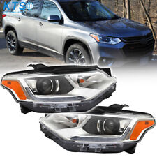For 2018-2021 Chevrolet Traverse Headlight HID/Xenon with LED DRL Pair picture